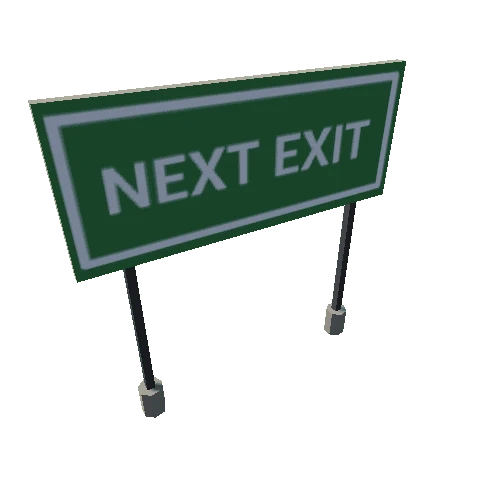 Sign - Next Exit